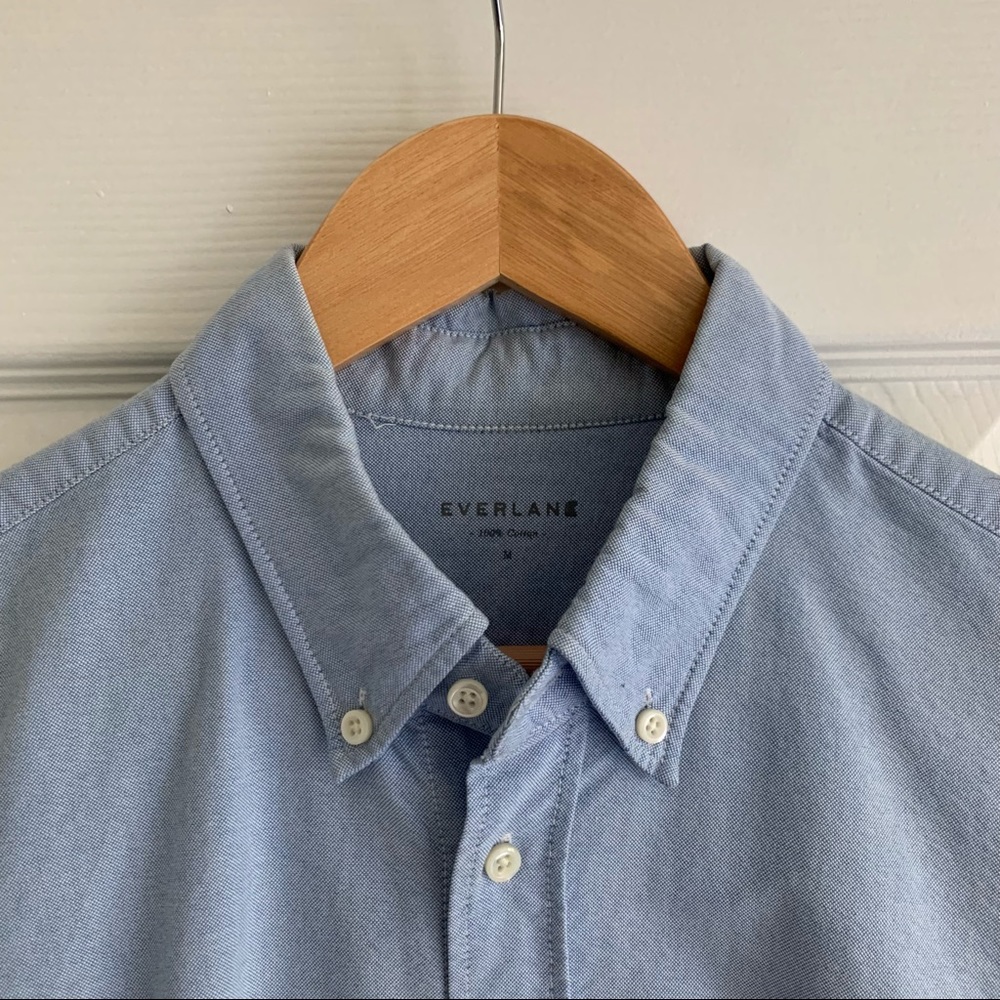 The Slim Fit Oxford - Light Blue